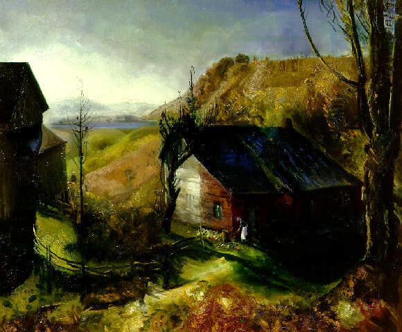 Mountain Farm - George Bellows