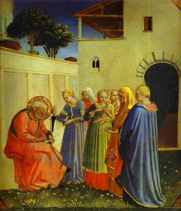 Naming of John - Fra Angelico