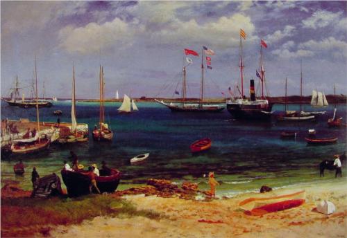 Nassau Harbor - Albert Bierstadt