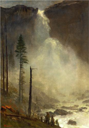 Nevada Falls (Yosemite) - Albert Bierstadt
