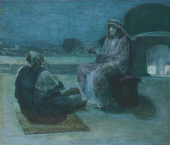 Nicodemus Coming to Christ - Henry Ossawa Tanner