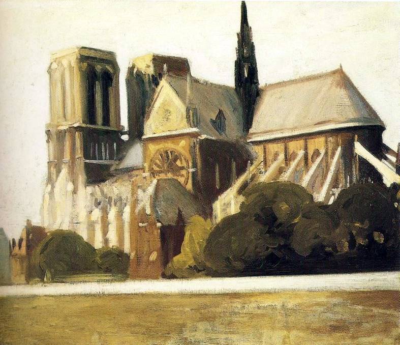 Notre Dame de Paris - Edward Hopper