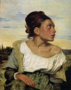 Orphan Girl at the Cemetery - Eugene Delacroix