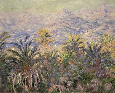 Palm Trees at Bordighera - Claude Monet