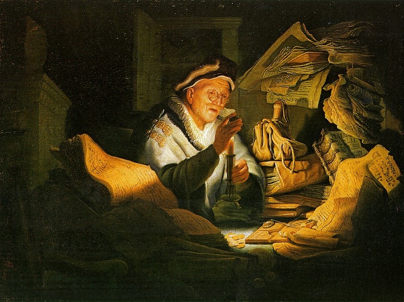 Parable of the Rich Man - Rembrandt van Rijn
