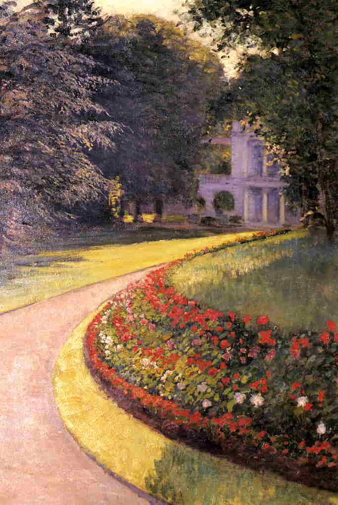 Park at Yerres - Gustave Caillebotte