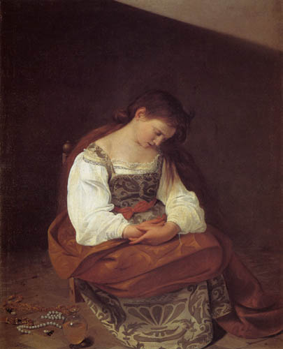 Penitent Magdalene - Michelangelo Merisi da Caravaggio