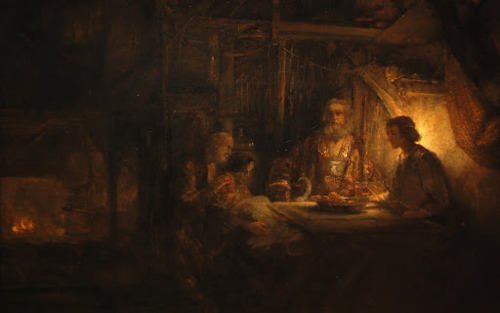 Philemon and Baucis - Rembrandt van Rijn