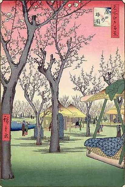 Plum Garden Kamata - Ando Hiroshige