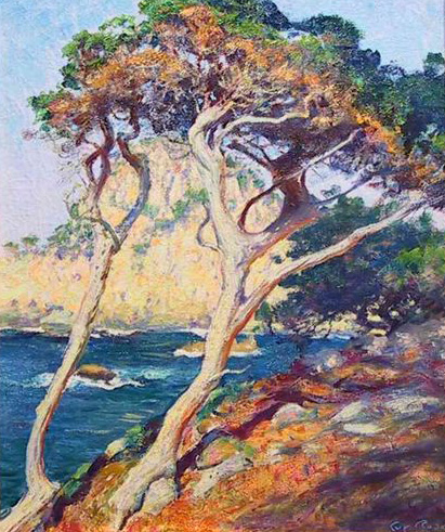 Point Lobos Trees - Guy Rose