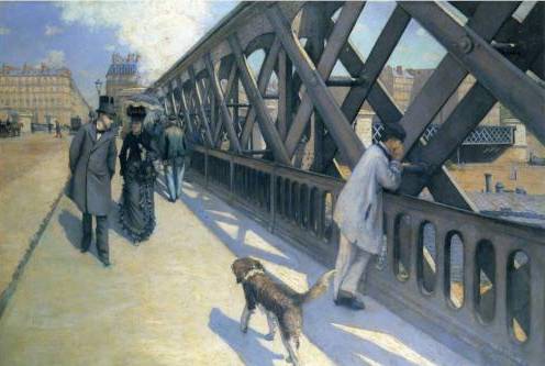 Pont de l'Europe - Gustave Caillebotte