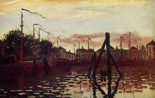 Port of Zaandam - Claude Monet