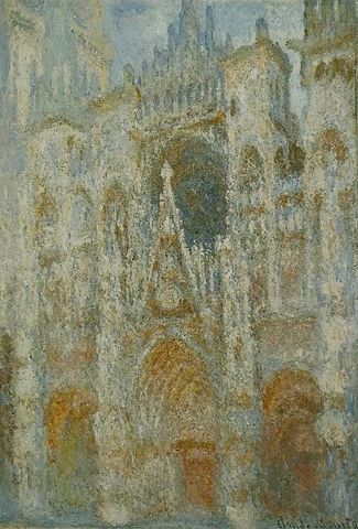 Portal in Morning Sun, Rouen Cathedral - Claude Monet