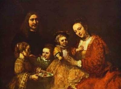 Portrait of a Family - Rembrandt van Rijn