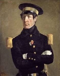 Portrait of a Naval Officer - Jean Francois Millet