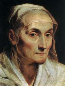 Portrait of an Old Woman - Guido Reni