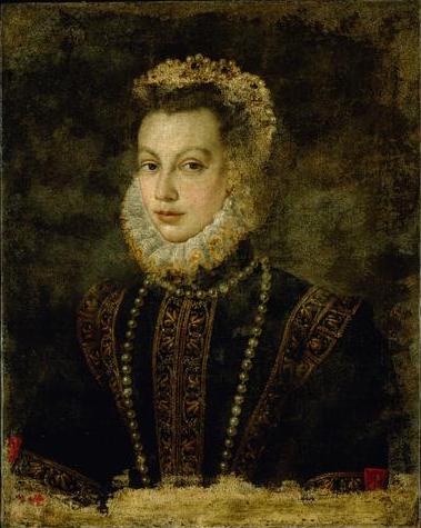 Queen Elisabeth of Spain - Sofonisba Anguissola