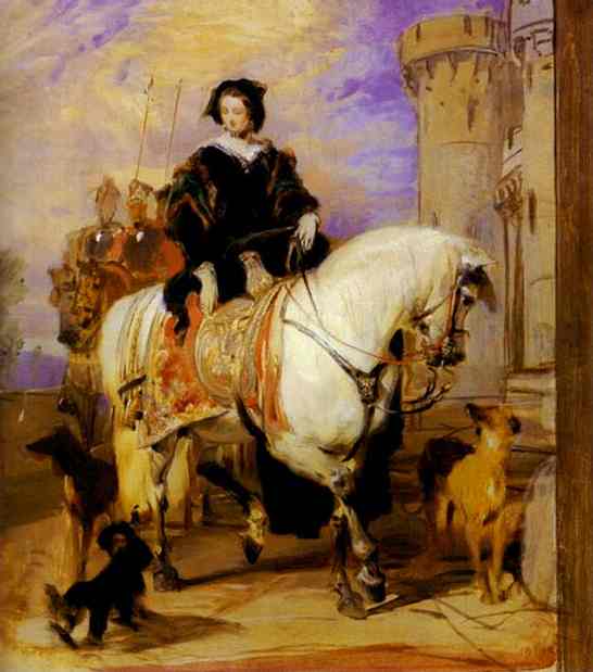 Queen Victoria on Horseback - Edwin Henry Landseer