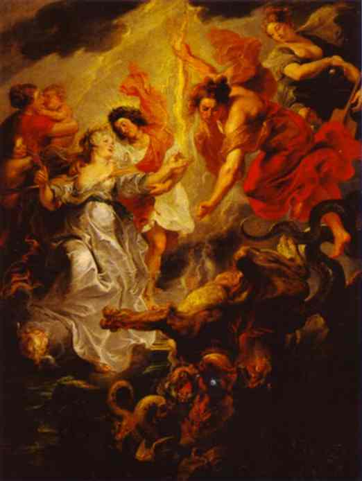 Queen's Reconciliation with Her Son - Peter Paul Rubens