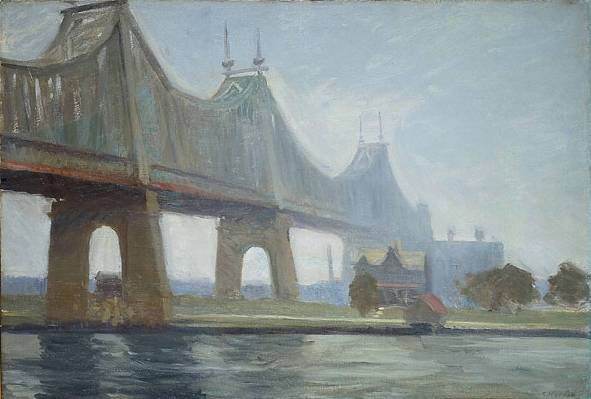 Queensborough Bridge - Edward Hopper