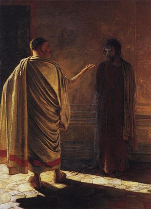 Quod Est Veritas? Christ and Pilate - Nikolay Gay