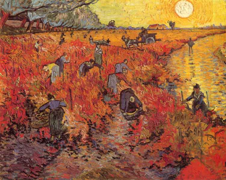 Red Vineyard - Vincent van Gogh