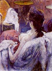Repos de Modele - Henri de Toulouse Lautrec