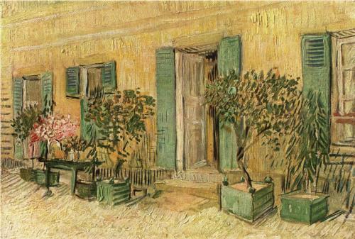 Restaurant at Asnieres - Vincent Van Gogh
