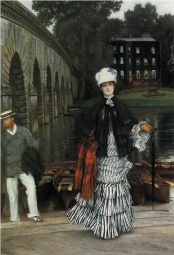 Return from the Boating Trip - James Tissot