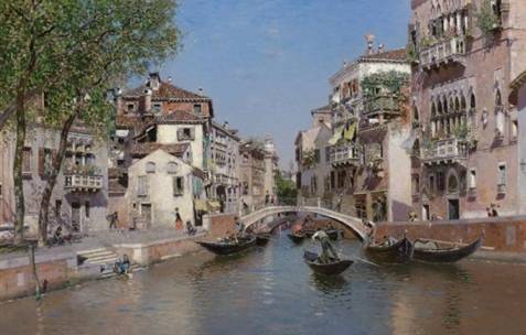 Rio San Trovaso, Venice - Martin Rico Ortega