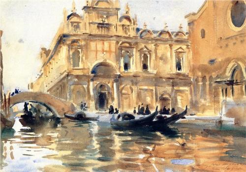 Rio dei Mendicanti, Venice - John Singer Sargent