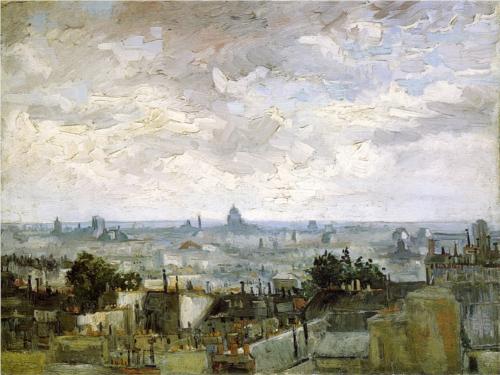 Roofs of Paris - Vincent Van Gogh