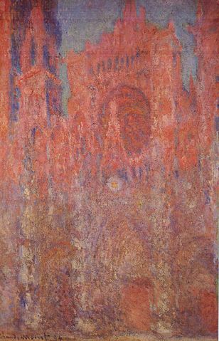 Rouen Cathedral facade 1892-1894 - Claude Monet
