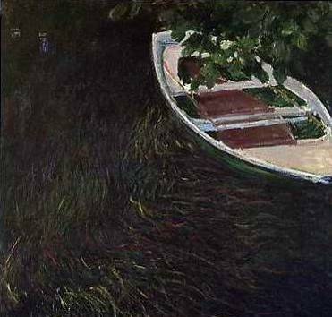 The Rowing Boat - Claude Monet
