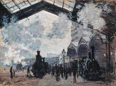 Saint Lazare Station - Claude Monet
