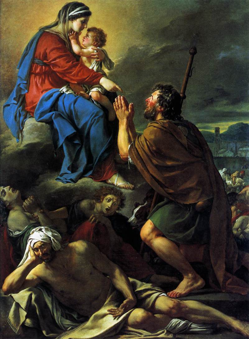 Saint Roch - Jacques Louis David