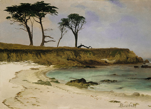 Sea Cove - Albert Bierstadt