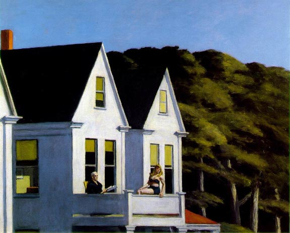 Second Story Sunlight - Edward Hopper