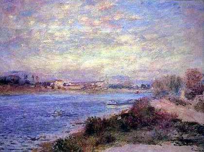 The Seine at Argenteuil - Pierre Auguste Renoir