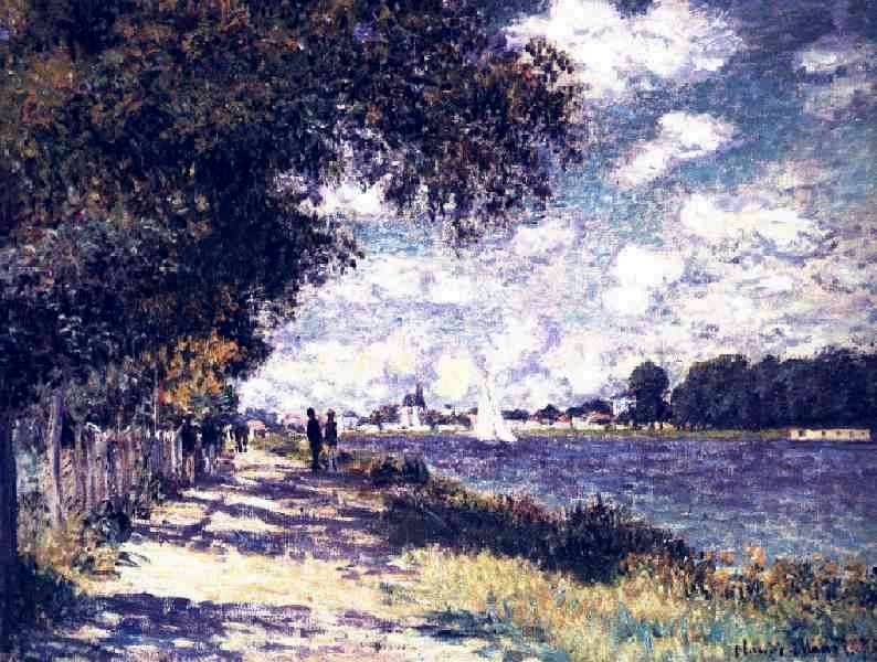 Seine at Argenteuil - Claude Monet