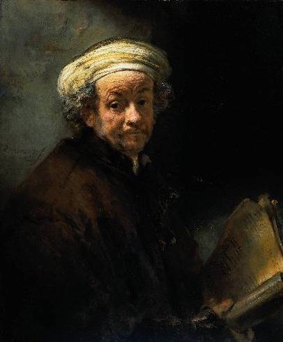 Self Portrait as St. Paul - Rembrandt van Rijn