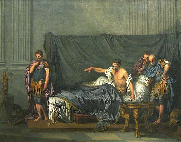 Septime Severe et Caracalla - Jean Baptiste Greuze
