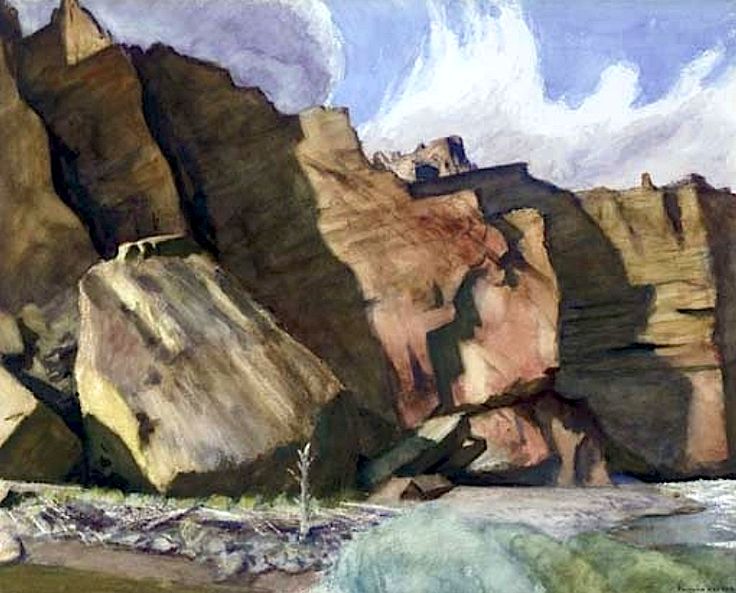 Shoshone Cliffs - Edward Hopper