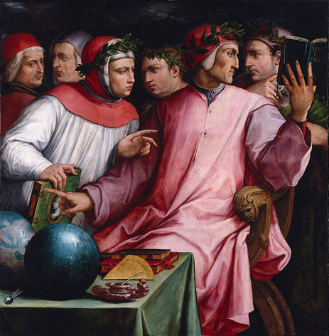 Six Tuscan Poets - Giorgio Vasari