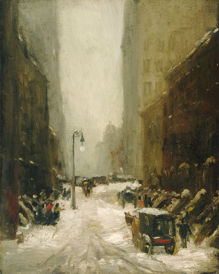 Snow in New York - Robert Henri