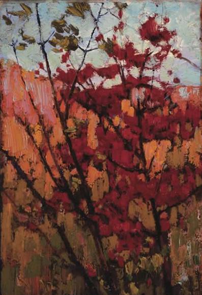Soft Maple in Autumn - Tom Thomson