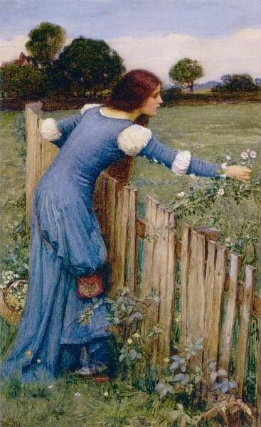 Spring The Flower Picker - John William Waterhouse