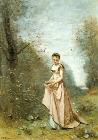 Springtime of Life - Jean Baptiste Camille Corot
