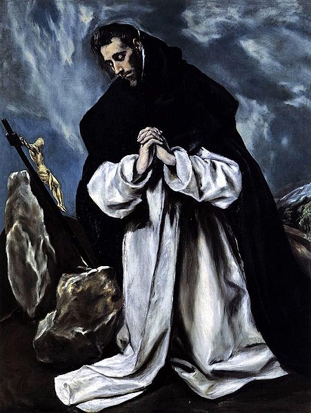 St Dominic in Prayer - El Greco