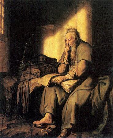 St. Paul in Prison - Rembrandt van Rijn